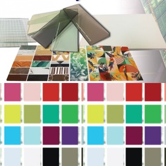 ร้านกระจกรังสิต ซิตี้กลาส แอนด์ อลูมิเนียม เทรดดิ้ง - กระจกเคลือบสี